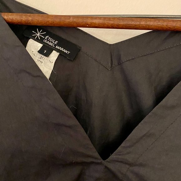 Isabel Marant Etoile Dress Gray Cotton size 1 - Picture 3 of 7